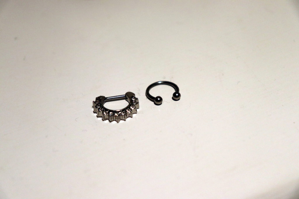 Amazon.com: Fake Clip On Nose Ring 20g - 925 Sterling Silver Tiny Faux  Piercing Hoop - No Piercing Needed : Handmade Products
